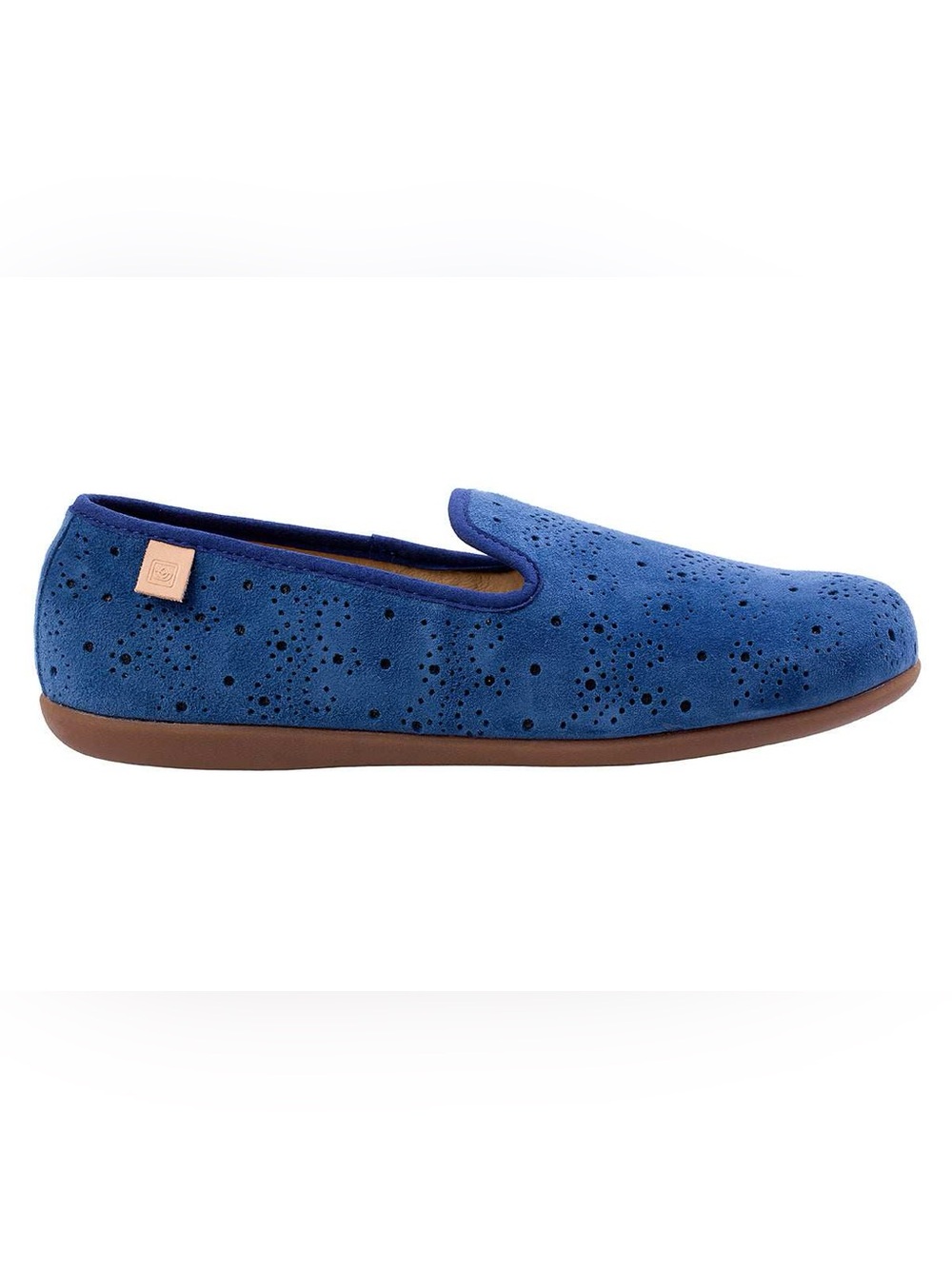 Spenco Suede Slip On Comfort Ballet Flats